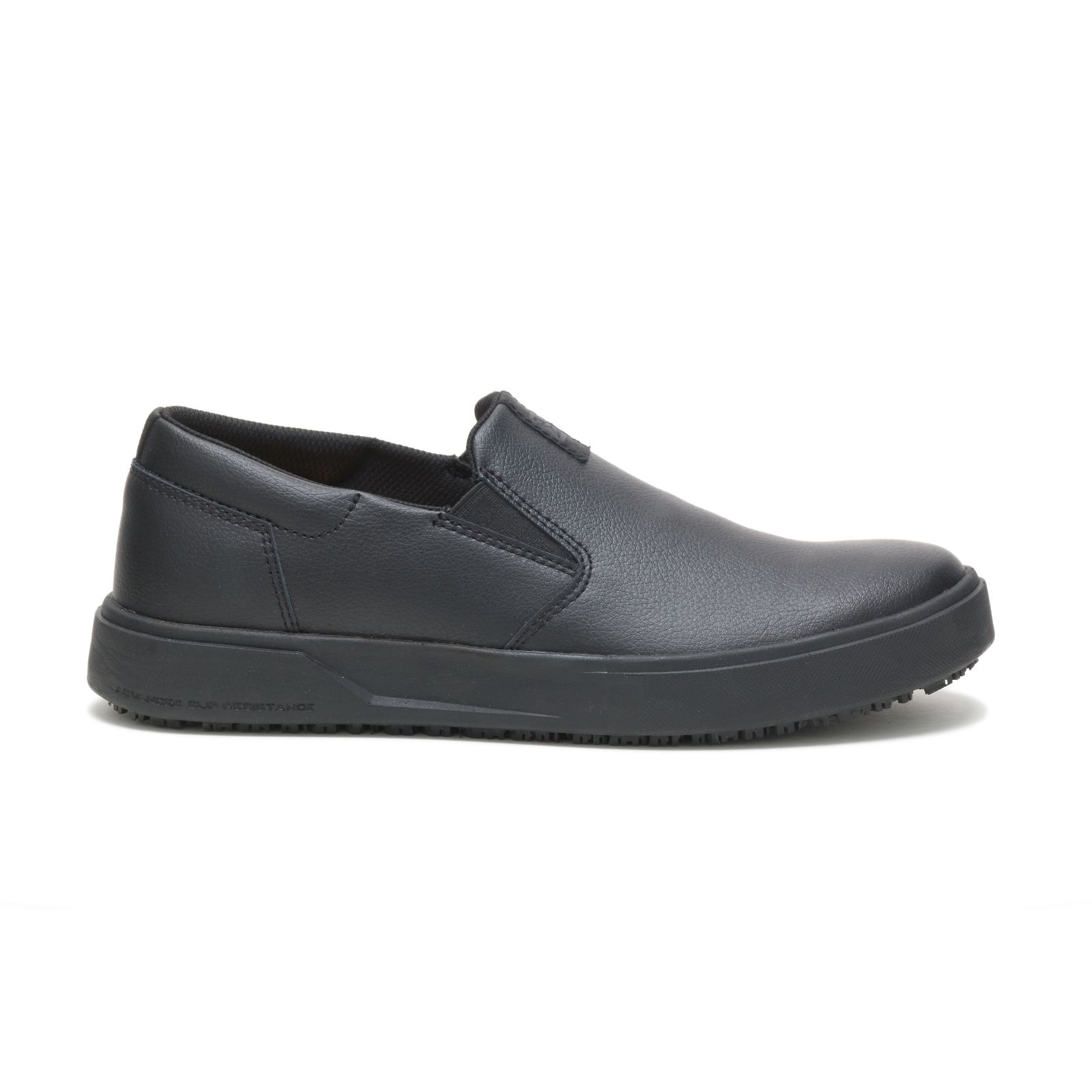 Caterpillar Shoes Pakistan - Caterpillar Prorush Sr+ Slip-on Mens Work Shoes Black (687351-PMQ)